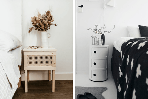 Quelles tables de chevet choisir pour donner du style à sa chambre? - INSIDE Box - Shop - Conseil