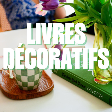Livres décoratifs - INSIDE Box - Shop - Conseil