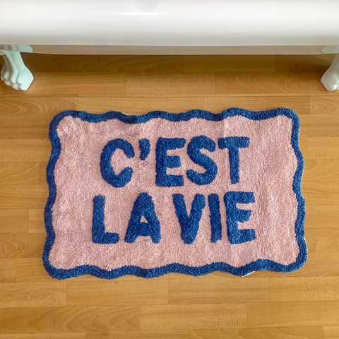 Tapis de bain C'est la vie