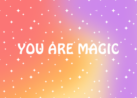 Carte de Voeux - You are magic