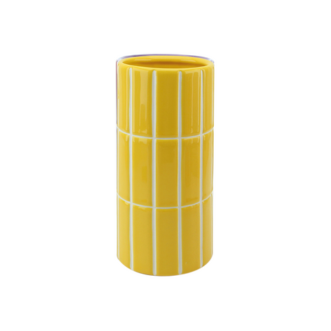 Vase Noa - aspect carrelage