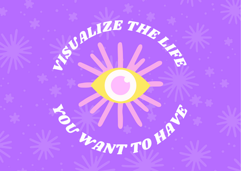 Carte de Voeux - Visualize the life you want to have