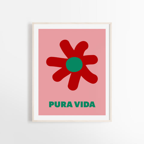 Affiche Pura Vida