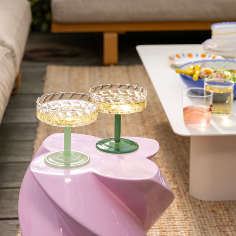 Set de 2 coupes à champagne - Twirl