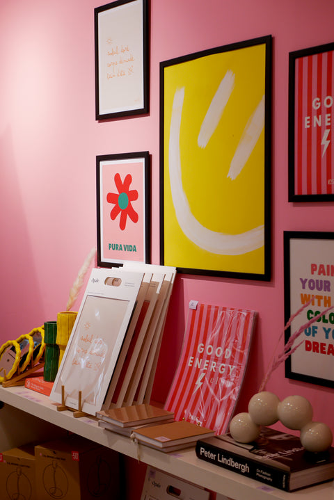 Affiches colorées Inside déco