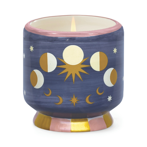 Bougie parfumée avec des lunes inside déco