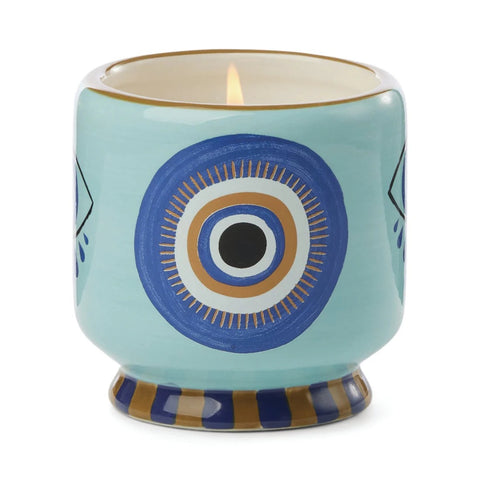 Bougie senteur encens motif oeil Inside déco