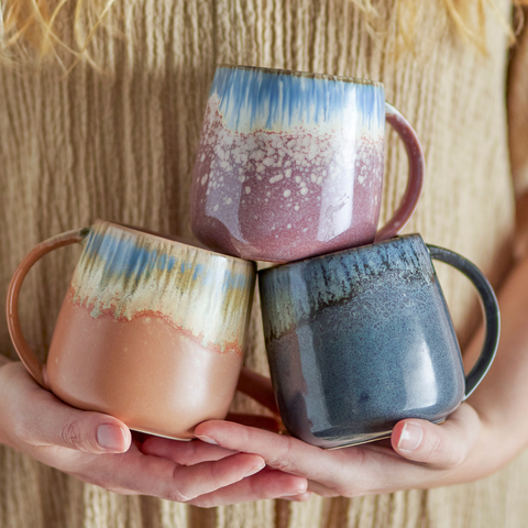 Sélection de mugs artisanaux inside déco