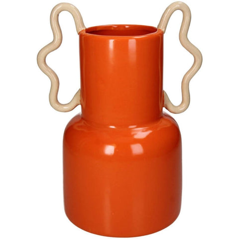 Vase coloré orange inside déco