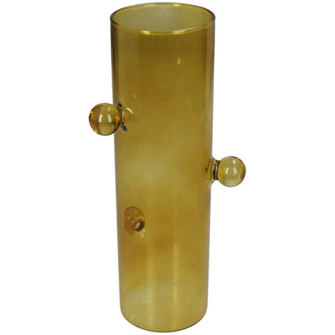 Vase en verre jaune Inside déco