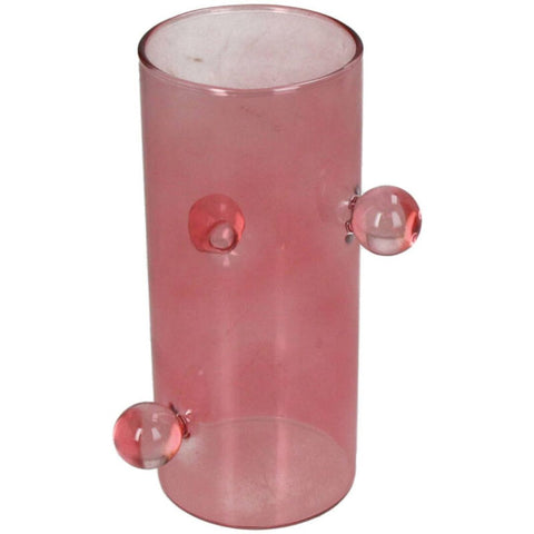 Vase en verre rose Inside déco