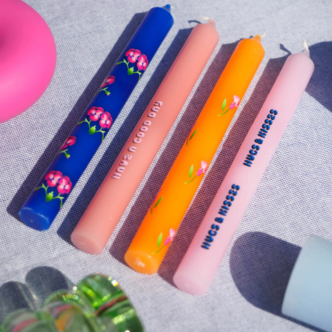 Coffret bougies Léonie – Messages inspirants