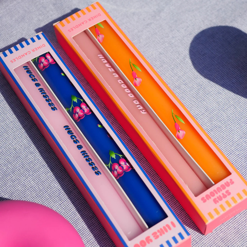 Coffret bougies Léonie – Messages inspirants