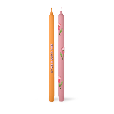 Coffret bougies Léonie – Messages inspirants