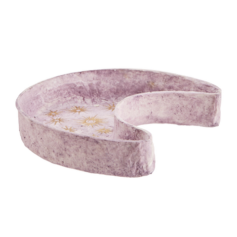 plateau-papier-mache-violet-dore