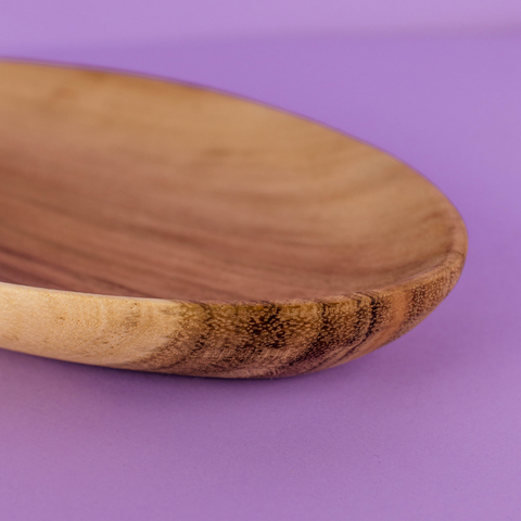 Plateau ovale en bois d'acacia - INSIDE Box - Shop - Conseil