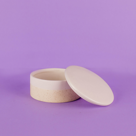Pots en grès avec couvercle - INSIDE Box - Shop - Conseil