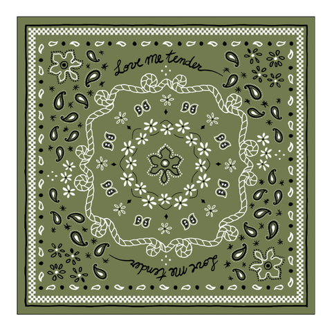 Serviette en papier Bandana