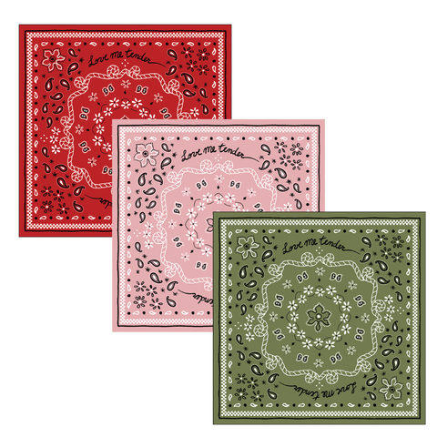 Serviette en papier Bandana
