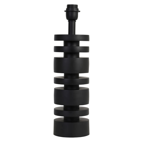 Pied de lampe en métal noir mat Desley - INSIDE Box - Shop - Conseil