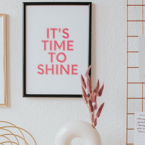 affiche-time-to-shine INSIDE Box - Shop - Conseil