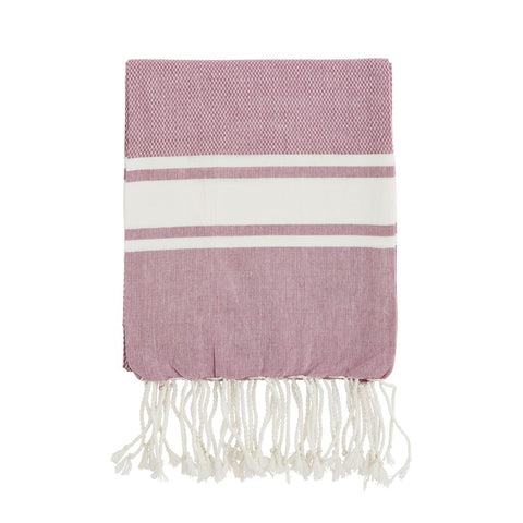 fouta-coton-rose-blanc