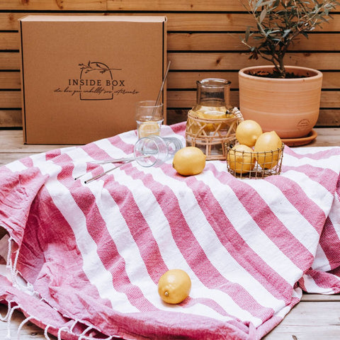 fouta-coton-striee-violet-blanc