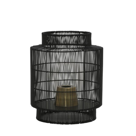 lampe-noire-metal-35-cm