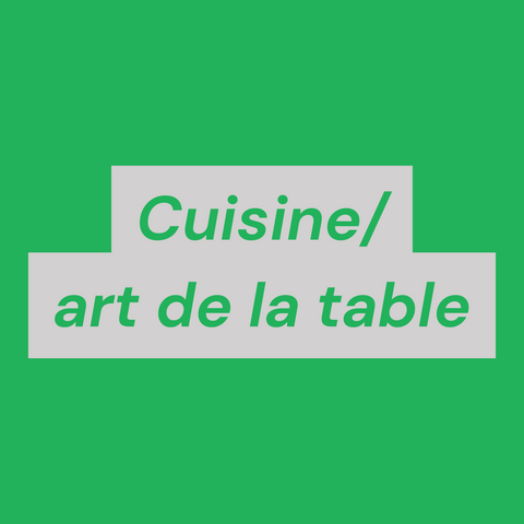 Cuisine & art de la table