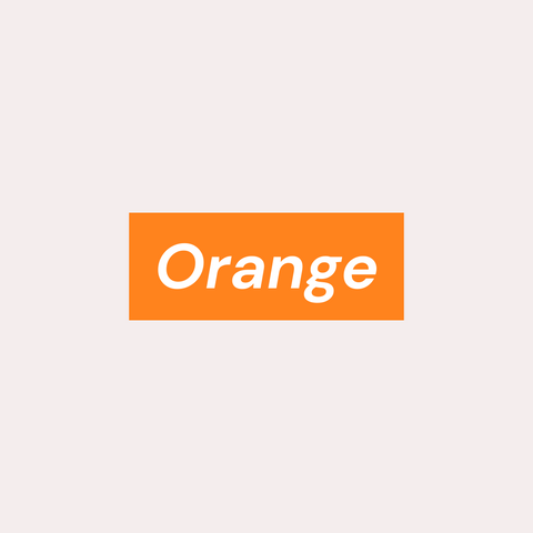 Le orange 🟠
