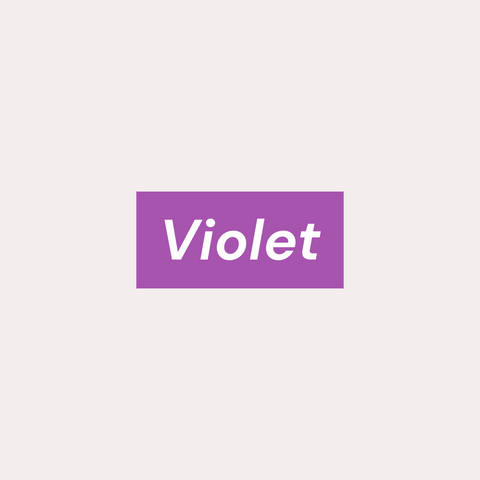 Le violet 🟣