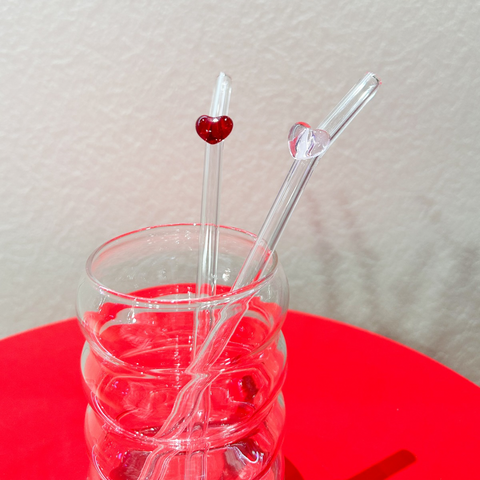 Pailles en verre