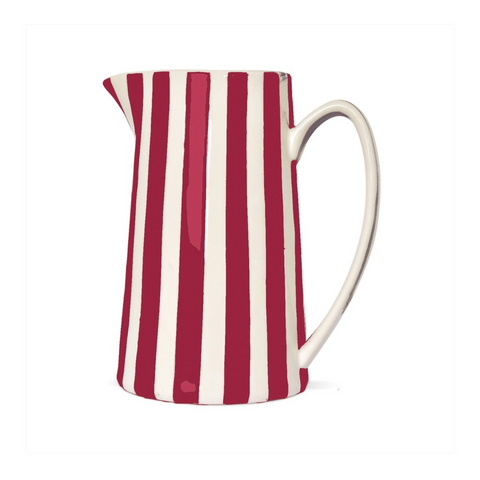 Carafe Lila -rayures colorée