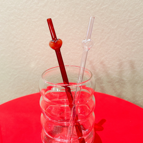 Pailles en verre