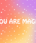 Carte de Voeux - You are magic