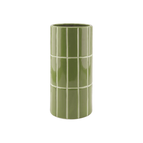 Vase Noa - aspect carrelage
