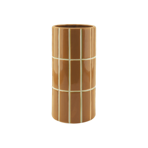 Vase Noa - aspect carrelage