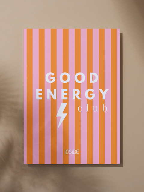 Affiche "Good energy club"