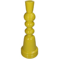 Bougeoir traditionnel jaune inside déco 