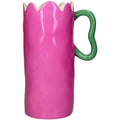 Vase rose avec forme de fleur inside déco 