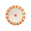 Assiette motif soleil pour l'été Inside déco