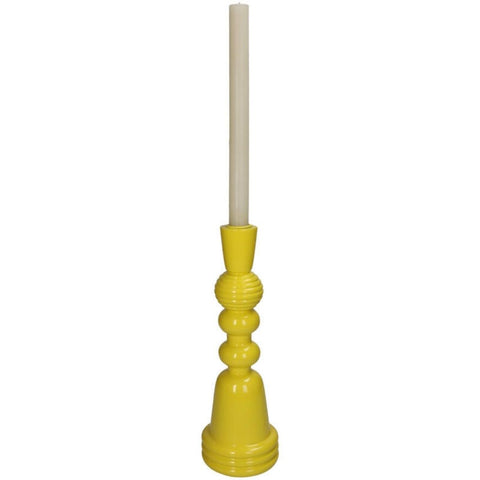 Bougeoir jaune inside déco 