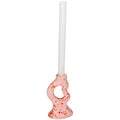 Bougeoir moucheté rose inside déco 