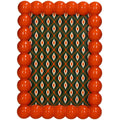 Cadre photo orange perles Inside déco 