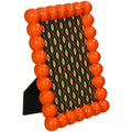 Cadre photo perles oranges Inside déco 