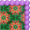 Cadre photo perles violettes Inside déco