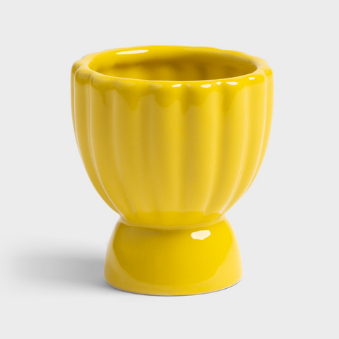 Coquetier jaune inside déco 