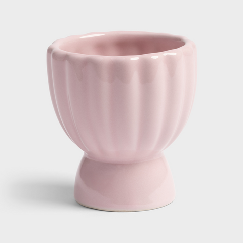 Coquetier rose inside déco 