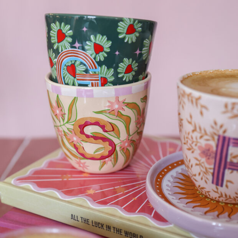mug monogramme collection S Inside déco