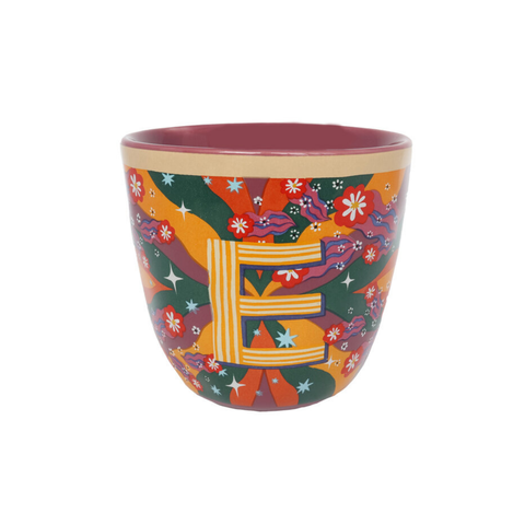 Mug monogramme lettre E Inside déco 